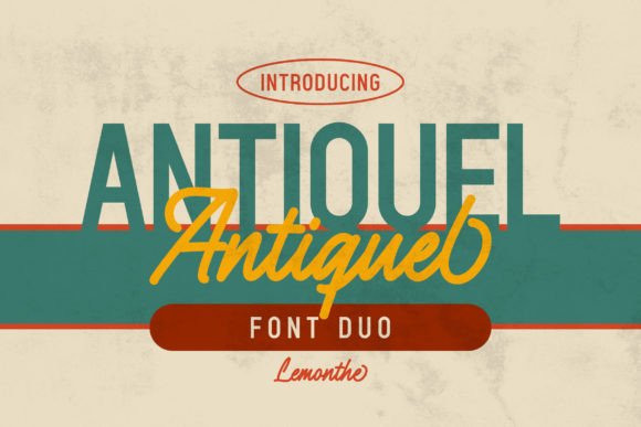 Antiquel: The Font That Elevates Your Brand’s Visual Identity