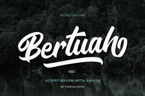 Bertuah: A Script Font for Creative Digital Branding