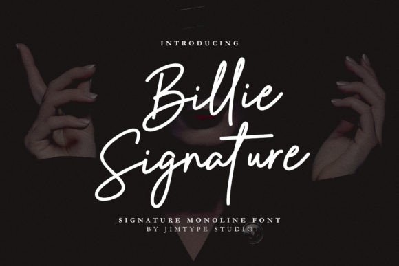 Billie Signature: A Script Font for Elegant Branding and Creative Expression