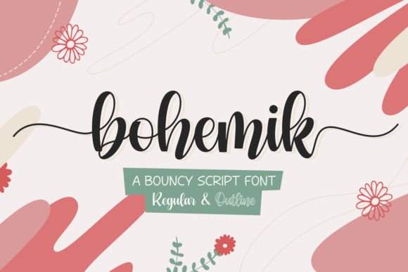 Bohemik: A Playful Script Font for Branding That Speaks Volumes