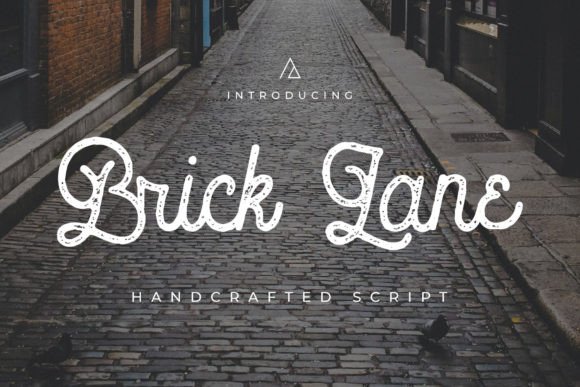 Brick Lane: A Script Handwritten Font for Modern Web Design