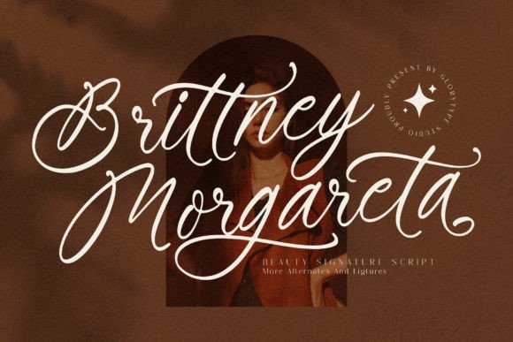 Brittney Morgareta: A Script Handwritten Font for Branding That Speaks Volumes