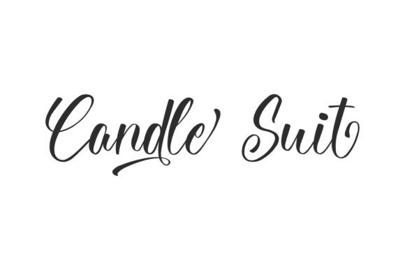 Candle Suit Font: A Script Handwritten Typeface for Modern Web Design