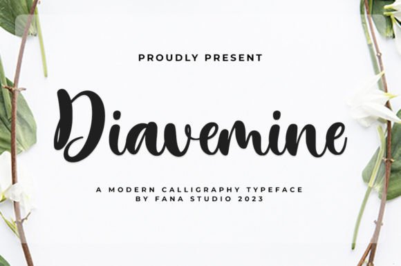 Diavemine: A Script Font for Modern Web Design