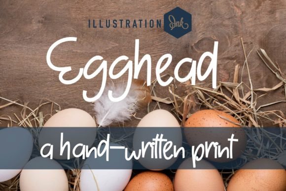 Egghead: A Script Font for Editorial Design and Branding