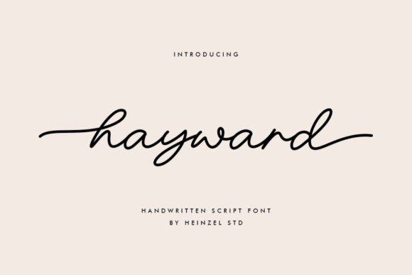 Hayward: The Script Handwritten Font That Elevates Your Brand