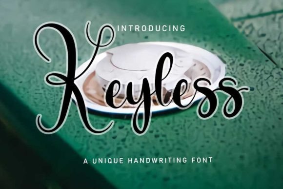 Keyless: The Script Font That Elevates Your Brand