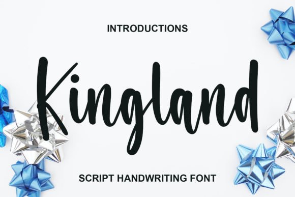 Kingland: A Script Font for Elegant Editorial Design