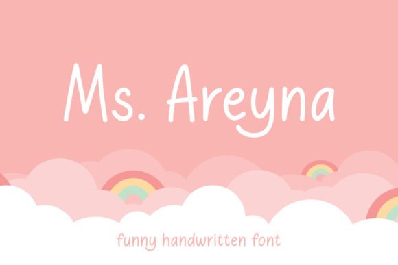 Ms. Areyna: A Script Font for Digital Branding and Web Design