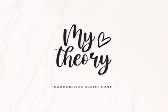 My Theory: A Script Font for Elegant Design