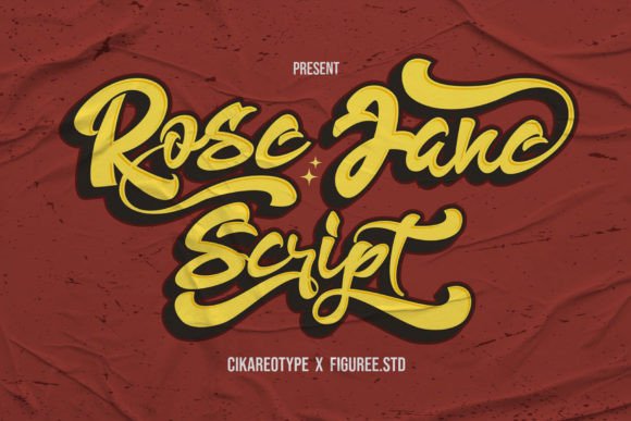 Rose Jane: The Script Font That Elevates Your Brand’s Visual Identity
