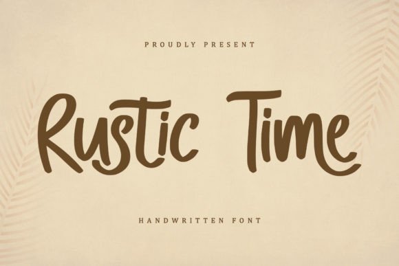 Rustic Time: A Font That Breathes Life Into Editorial Design