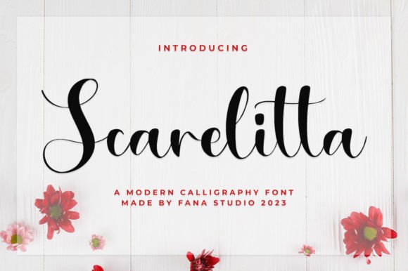 Scarelitta Script: A Font That Breathes Life Into Your Handmade Creations