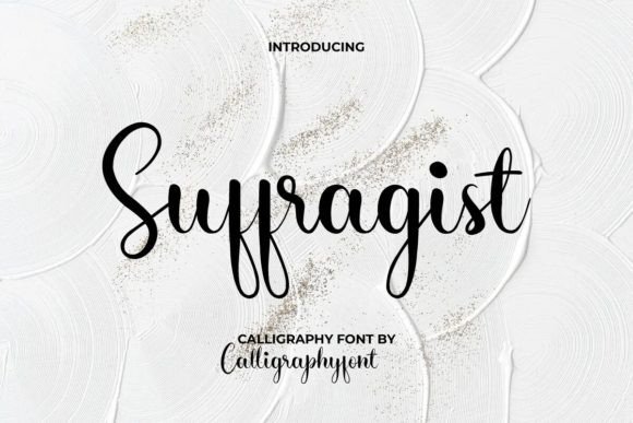 Suffragist Font for Creative Web Design and Branding