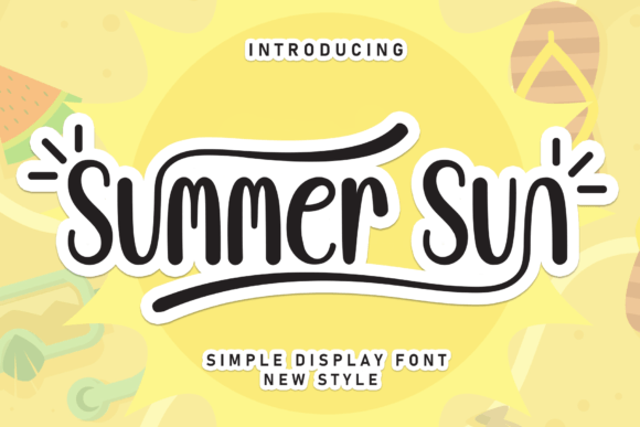 Summer Sun: The Script Font That Elevates Your Brand’s Visual Story