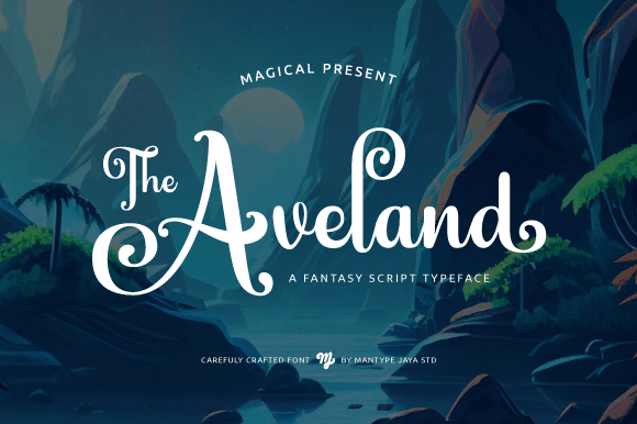 The Aveland: A Script Font That Elevates Your Brand