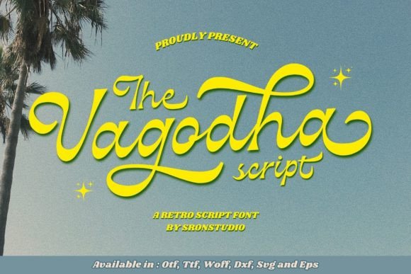Vagodha: A Script Font That Breathes Vintage Charm into Every Design
